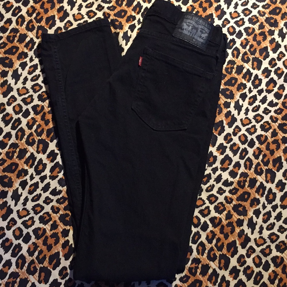 Men’s Black Levi’s Skinny jeans 505 32w 34L